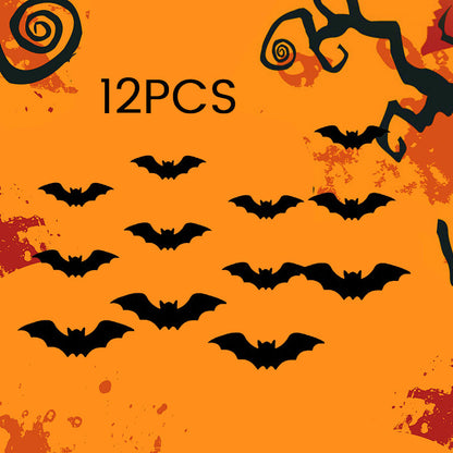 LED-glödande fladdermusgrup