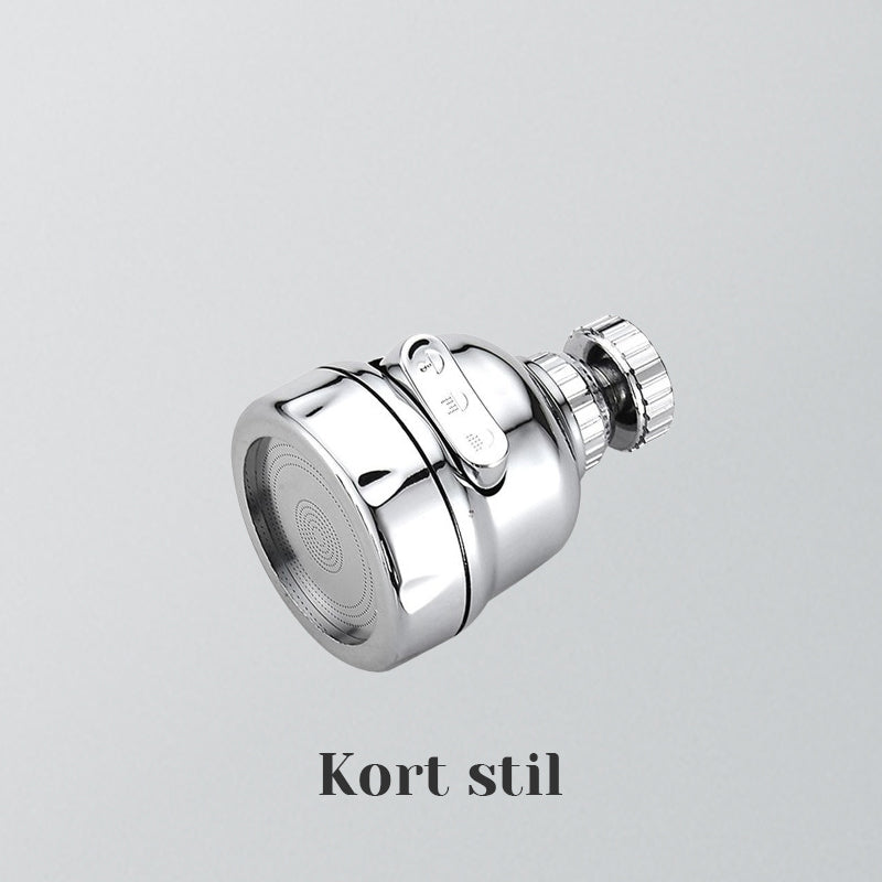 Kökskran förlängningsmunstycke med stänkskydd