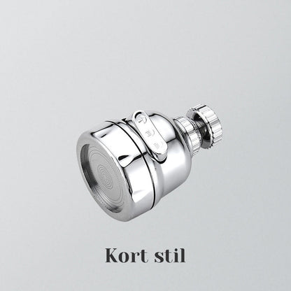 Kökskran förlängningsmunstycke med stänkskydd