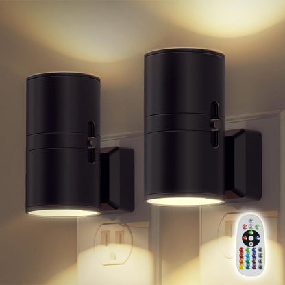 Cylindrisk LED-nattlampa