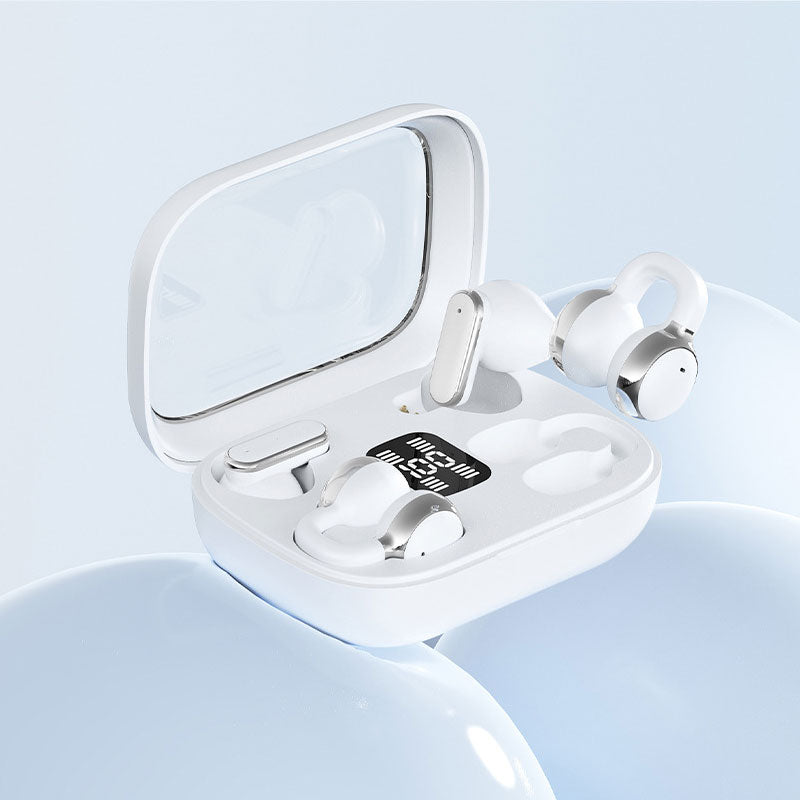 🎧 Trådlösa Bluetooth-hörlurar med dubbla öron