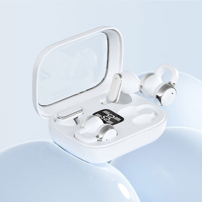 🎧 Trådlösa Bluetooth-hörlurar med dubbla öron