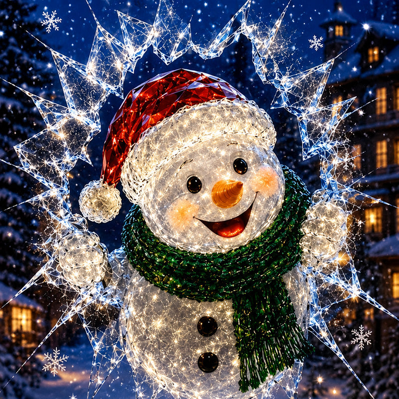 🎅Crystal Santa Claus Window Decoration