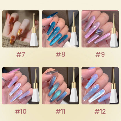 💖 [Spar Cat'S Eye Gel Small Bulb Nail Polish] - Ett måste för de nya manikyrtrenderna 2024💅