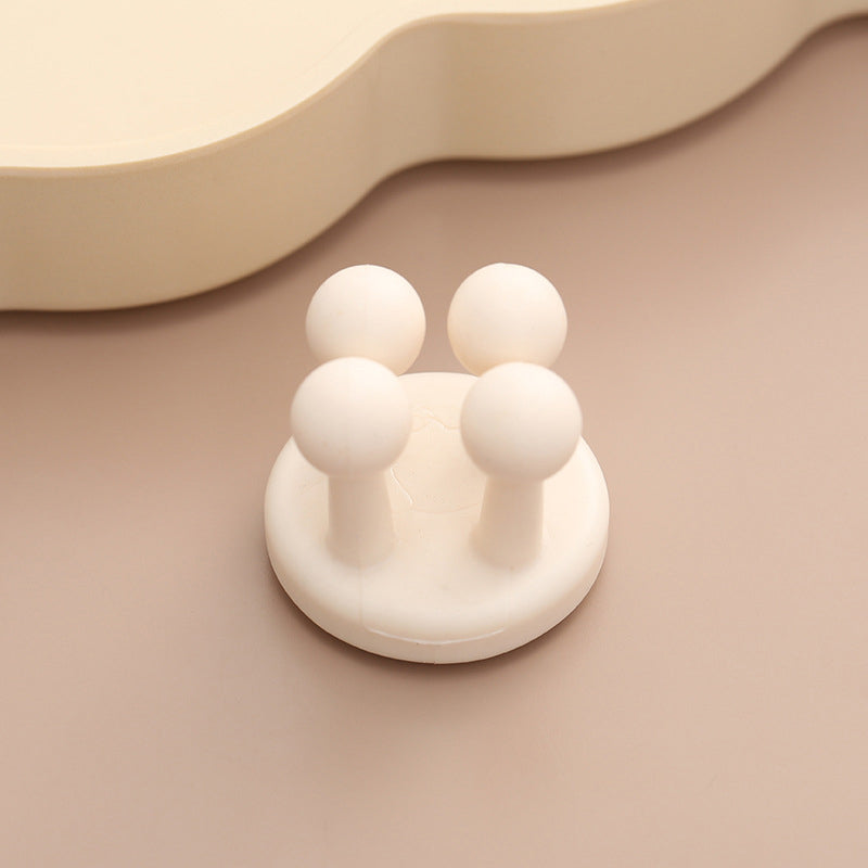 Självhäftande krok utan stansning av silikon