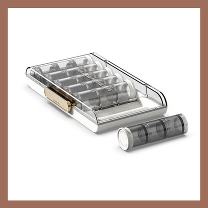 Ny modell avdelad förseglad smyckeskrin