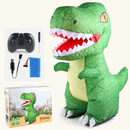 🦖 Remote-Control Inflatable T-Rex Toy for Kids