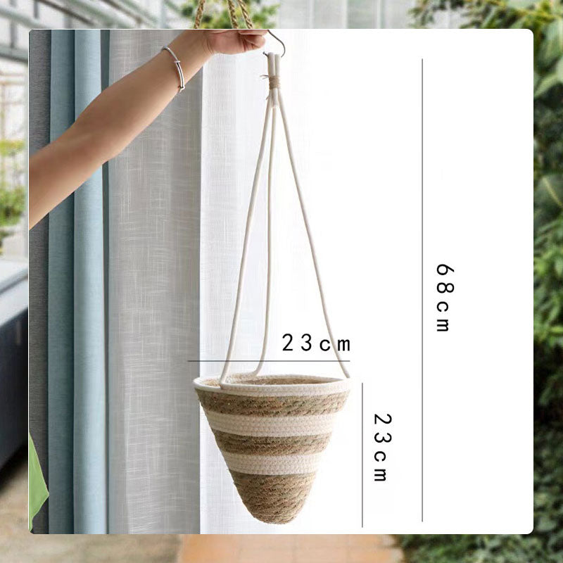 Vävda Hängande Korg