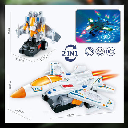 🔥2024 HET REA🔥Elektrisk Universal Deformation Polisleksaksbil