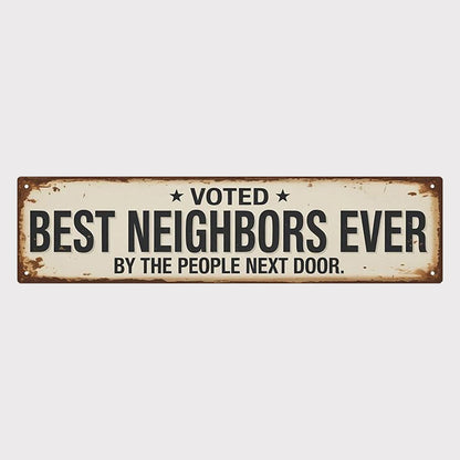 🏡❤️ Best Neighbor Garden Sign
