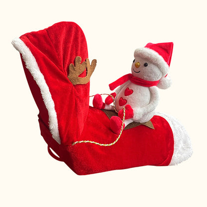 🎄 Santa Rider Pet Christmas Costume