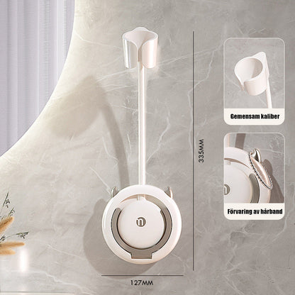 Handsfree-hårtorkhållare för lata människor