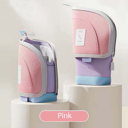 📚 Justerbart, infällbart pennfodral med stor kapacitet - ett drag och en omedelbar uppgradering! 🎨✨