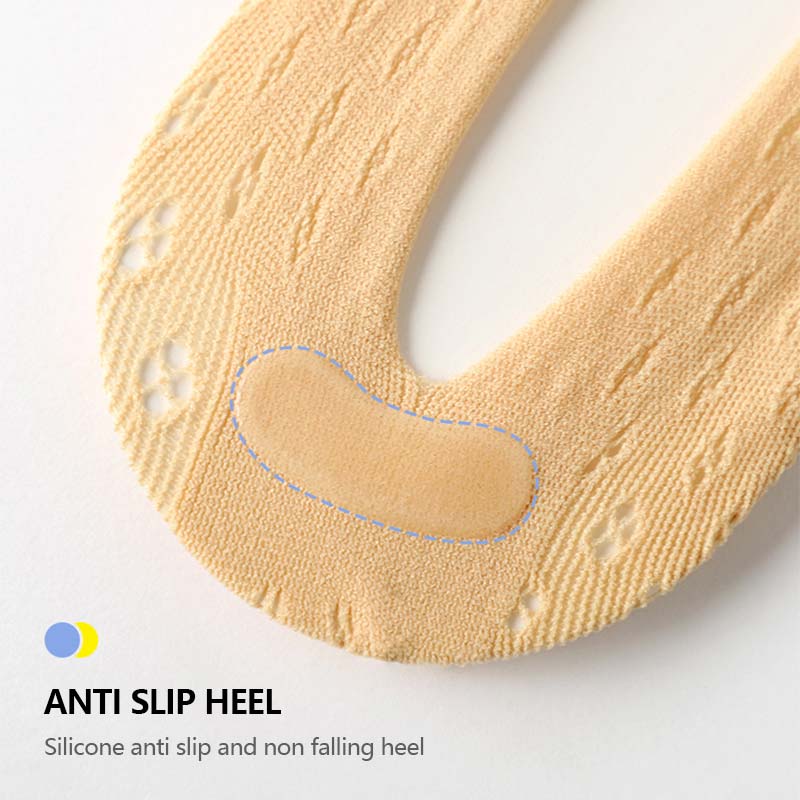 Andningsbara sammetstrumpor (5 par