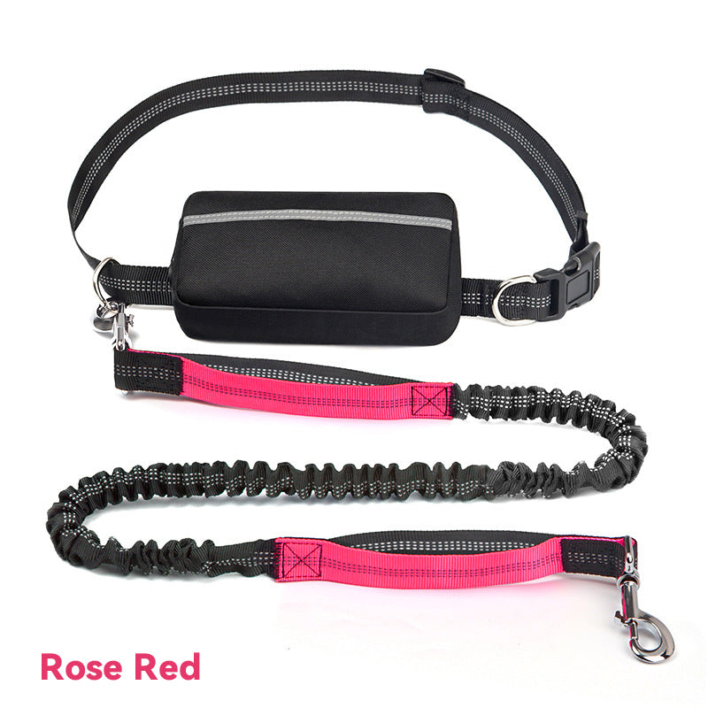 Midjeväska med band för springande husdjur