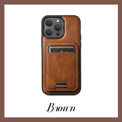 Magnetisk korthållare Mobiltelefonfodral