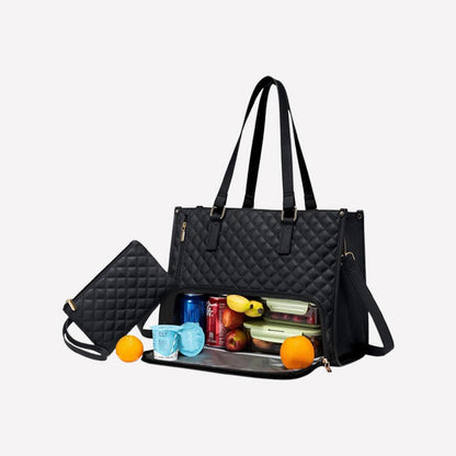 2 i 1 tygkasse Isolerad lunchpåse