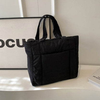 Kanvasväska med stor kapacitet