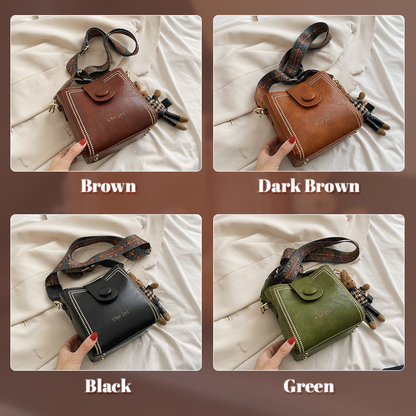 Mångsidig retro hinkväska