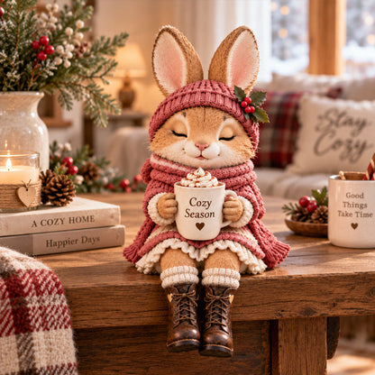Heart-warming and touching Christmas animal figurines