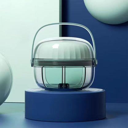 Bärbar pillerlåda för en vecka, sju dagar