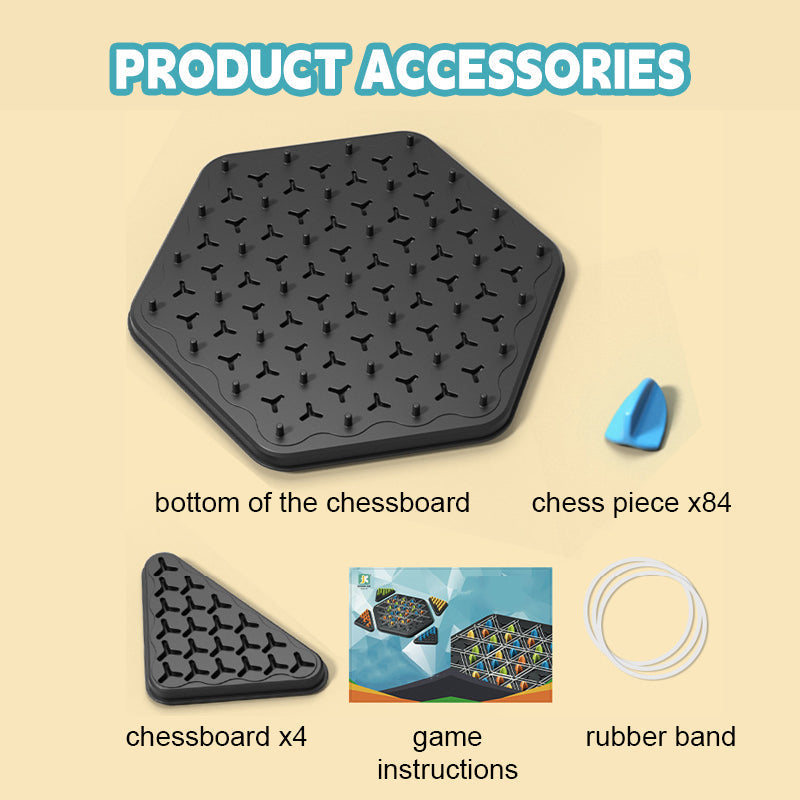 Triangle Chain Game: A Board Game for Logic and Geometry