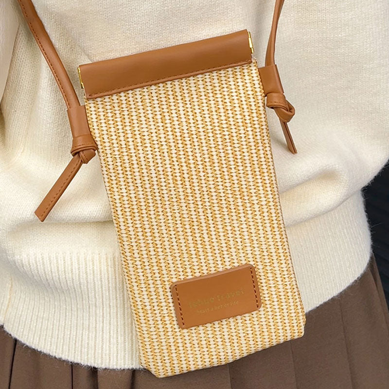 2024 års nya damväska, kan innehålla en touchscreen-mobil