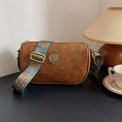 ✨ Ladies vintage Boston axelremsväska - elegans att ta med sig! 👜