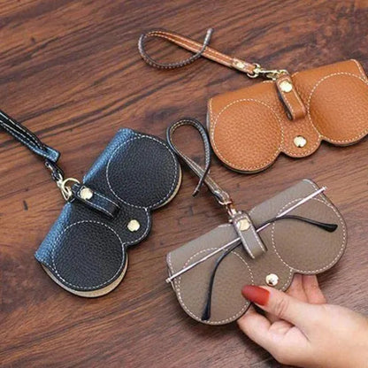 Soft PU leather glasses case 👓️