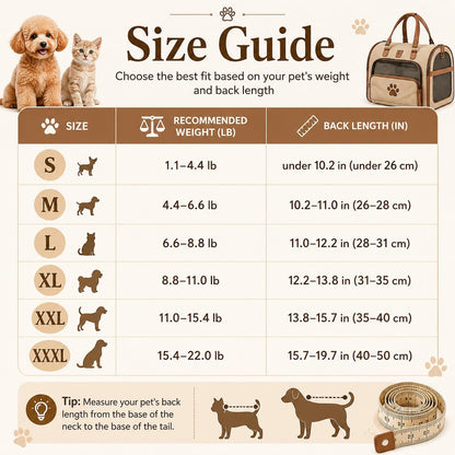 Cute Bear Design Front Pet Carrier Backpack -- Breathable Adjustable Hands-Free Travel Chest Bag