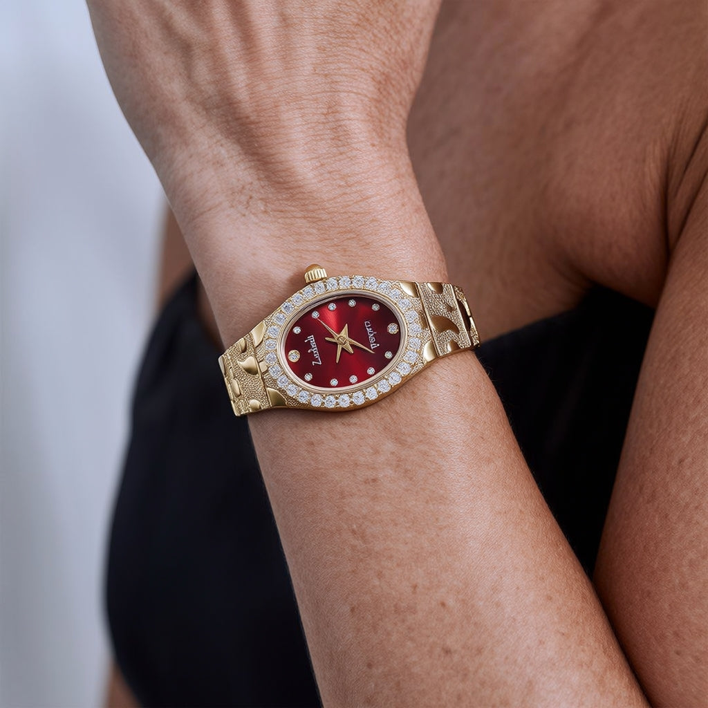 Women's Elegant Oval Quartz Watch