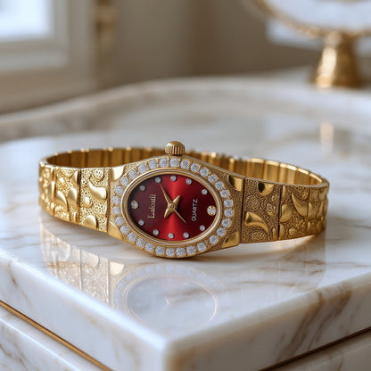Women's Elegant Oval Quartz Watch