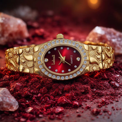 Women's Elegant Oval Quartz Watch