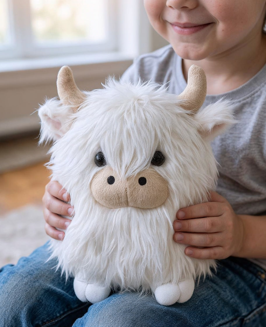 🔥🐂Emotional Support Highland Cow Plush