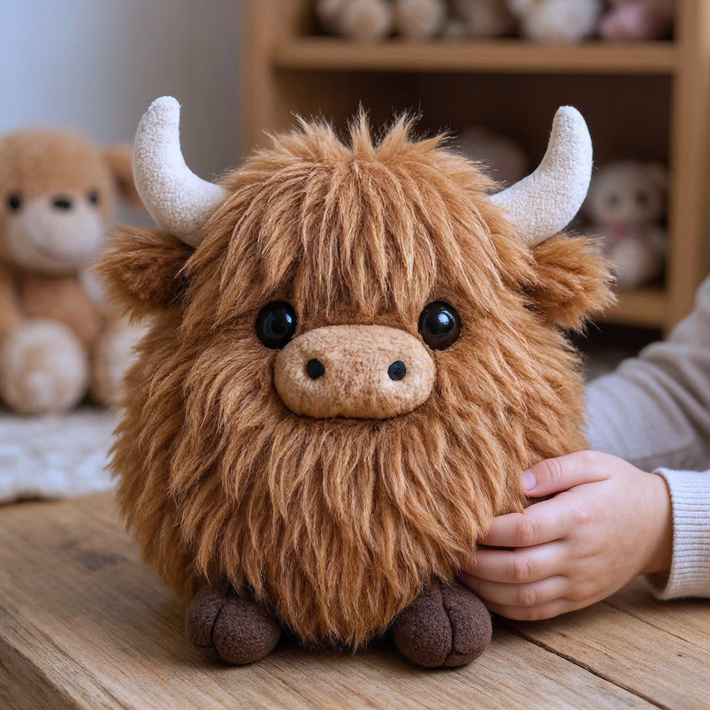 🔥🐂Emotional Support Highland Cow Plush