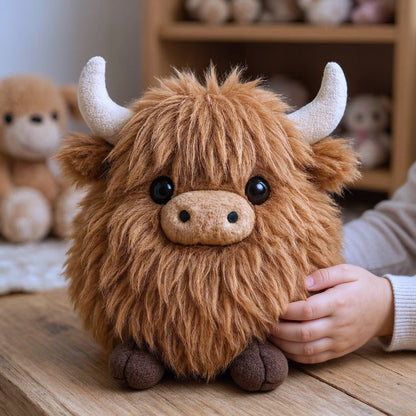 🔥🐂Emotional Support Highland Cow Plush