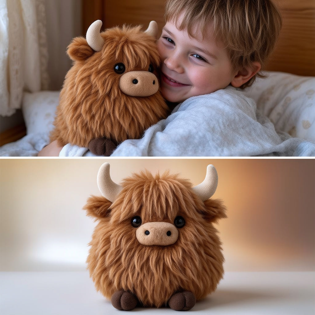 🔥🐂Emotional Support Highland Cow Plush