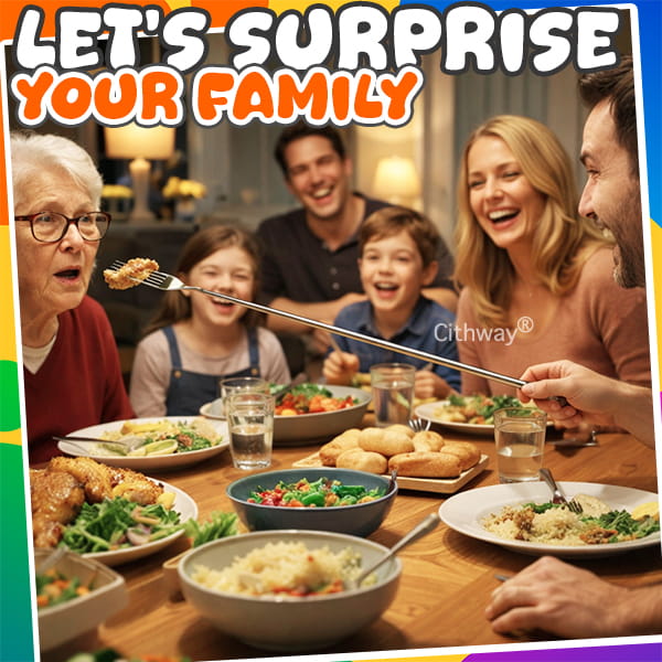 Easy-Reach Fun Prank Telescopic Fork