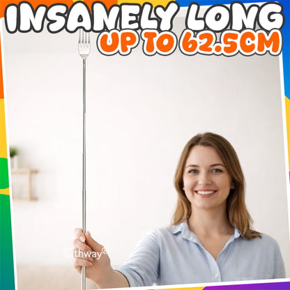 Easy-Reach Fun Prank Telescopic Fork