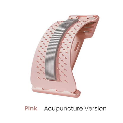 🧲 🔥 Magnetic Lumbar Stretcher – Acupressure Massage, Portable Design & Relieves Back Pain 🧘‍♂️✨