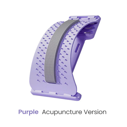 🧲 🔥 Magnetic Lumbar Stretcher – Acupressure Massage, Portable Design & Relieves Back Pain 🧘‍♂️✨