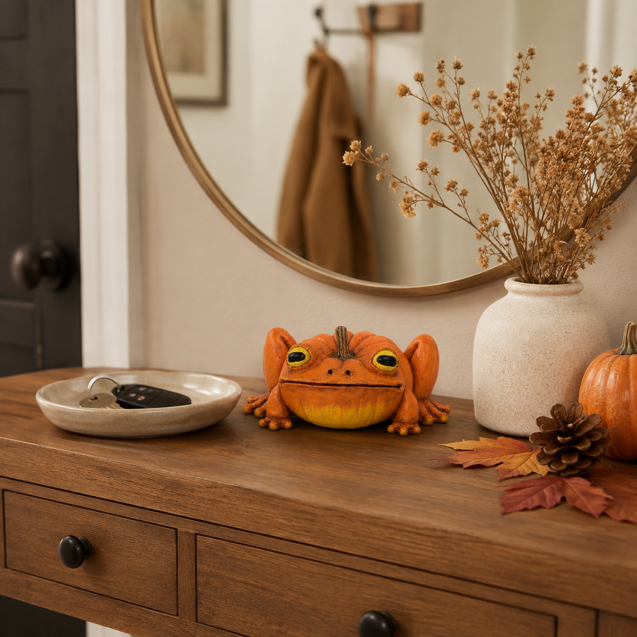 🎃Pumpkin Frog Decorative Figurine🐸