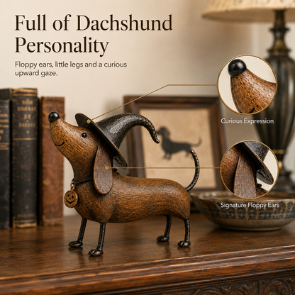 🧙‍♀️Witchy Dachshund Halloween Figurine