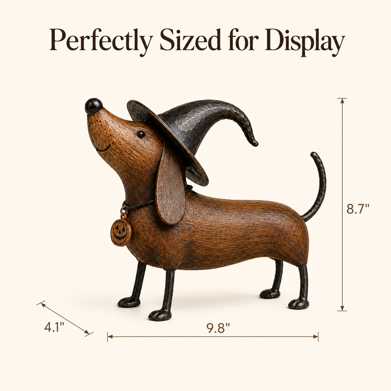 🧙‍♀️Witchy Dachshund Halloween Figurine