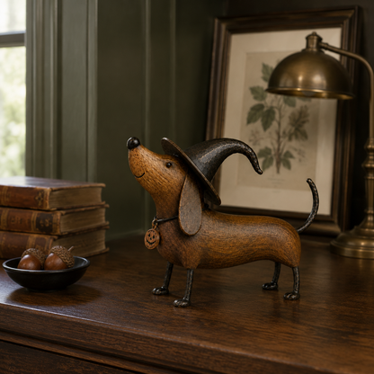 🧙‍♀️Witchy Dachshund Halloween Figurine
