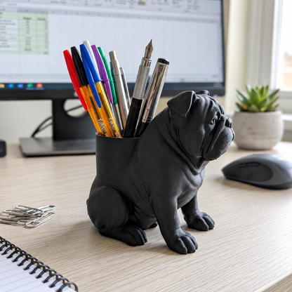 🐶German Shepherd Desk Organizer