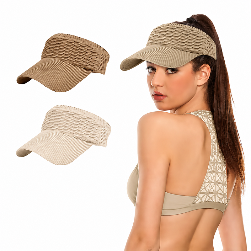 🧢Women's High Ponytail Sun Visor Hats☀️
