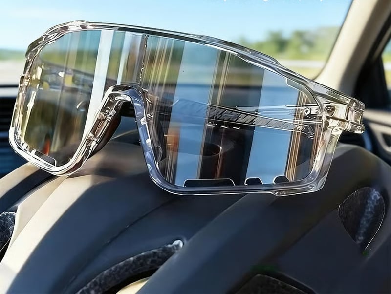 ☀️UV400 Photochromic Polarized Safety Glasses – 🥇Impact Resistant Outdoor Sports & Work Eyewear