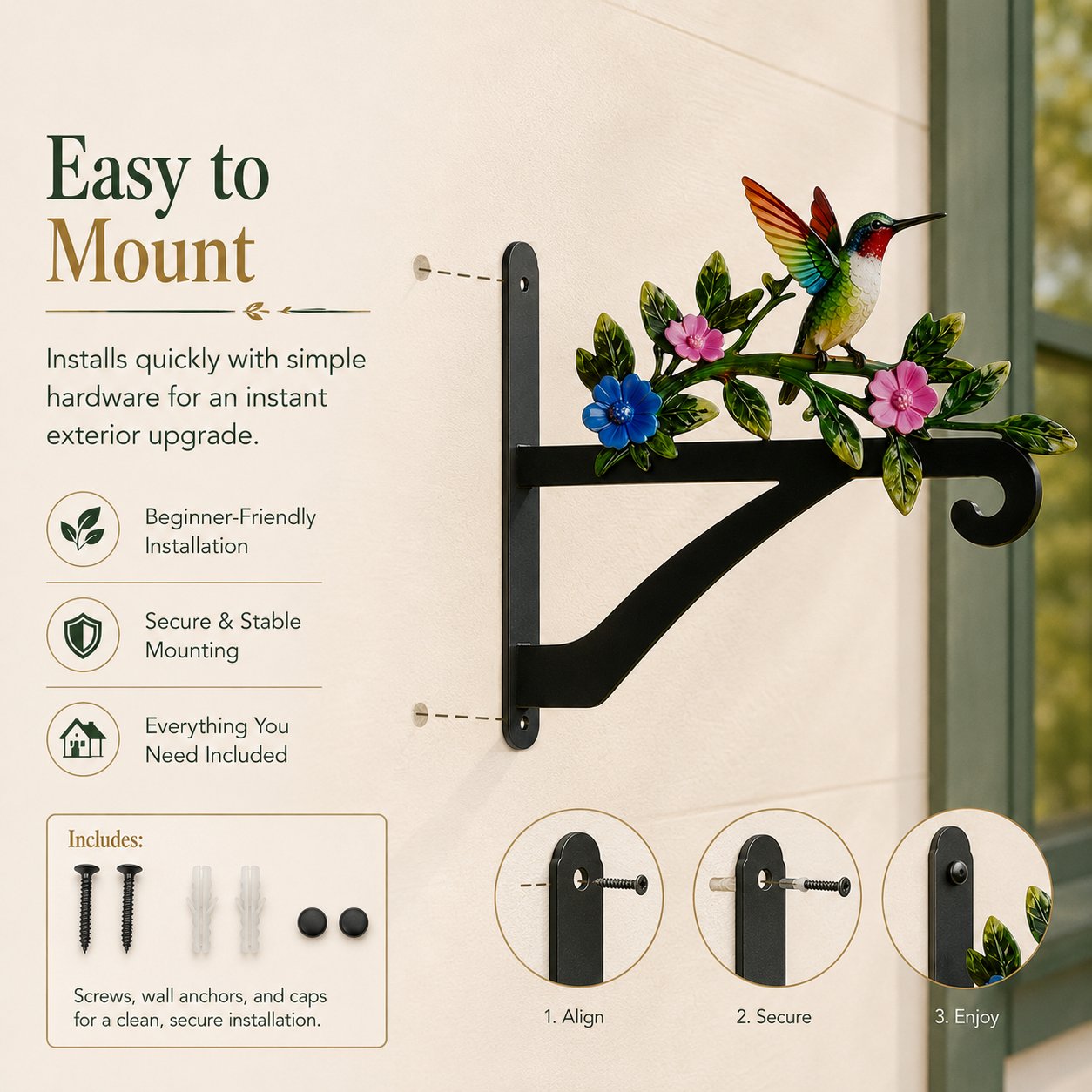 Outdoor Garden Decorative Brackets