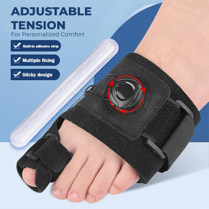 Adjustable Big Toe Support Sleeve Knob Adjustment